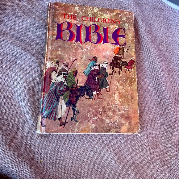 The Children's Bible Illustrated Stories Golden Press Vintage Hardcover 1965 - Picture 1 of 13
